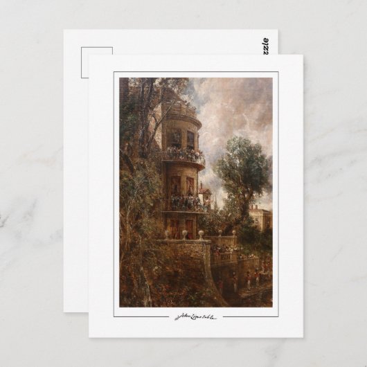 John Constable #196 - Carte postale Art (Devant / Derrière)