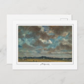 John Constable #21 - Briefkaart met fijne kunst (Voorkant / Achterkant)