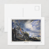 John Constable #243-2 - Carte postale d'art fin (Devant / Derrière)