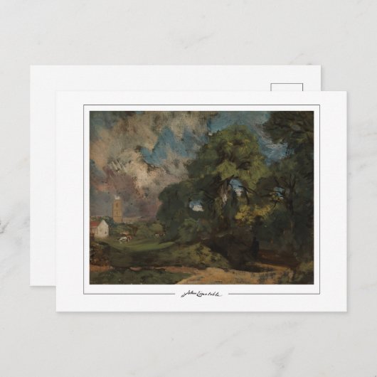 John Constable #245-2 - Carte postale Art (Devant / Derrière)