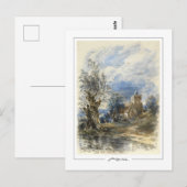 John Constable #256-2 - Carte postale d'art fin (Devant / Derrière)