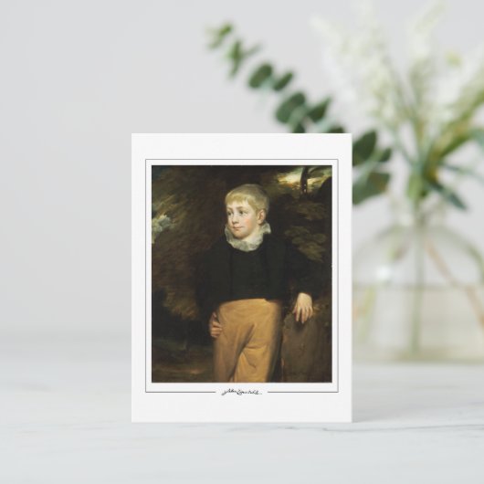 John Constable #292-2 - Carte postale Art (Debout devant)