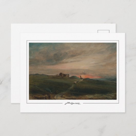 John Constable #29-2 - Carte postale Art (Devant / Derrière)