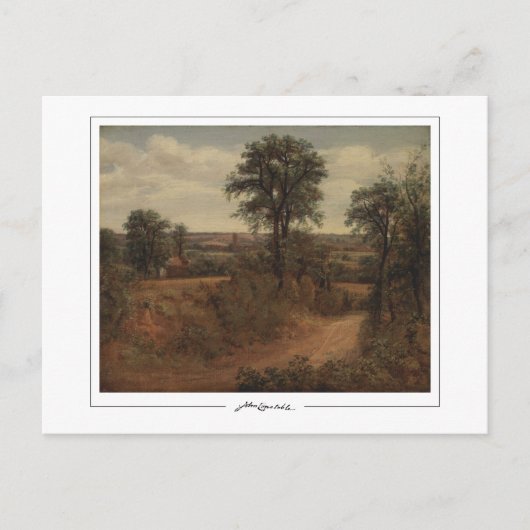 John Constable #29 - Carte postale d'art fin (Devant)