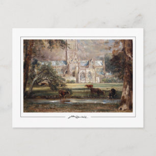 John Constable #313-2 - Carte postale d'art fin