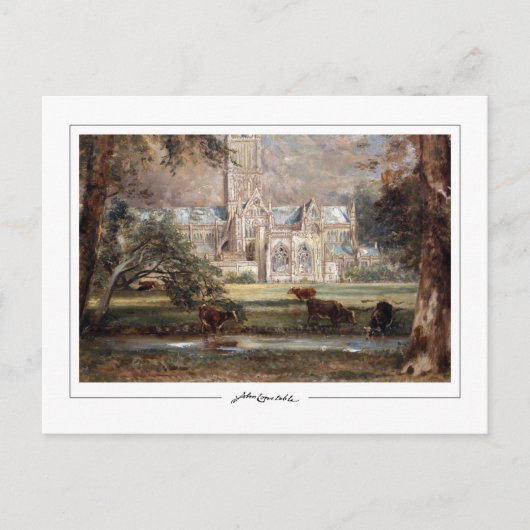 John Constable #313-2 - Carte postale d'art fin (Devant)