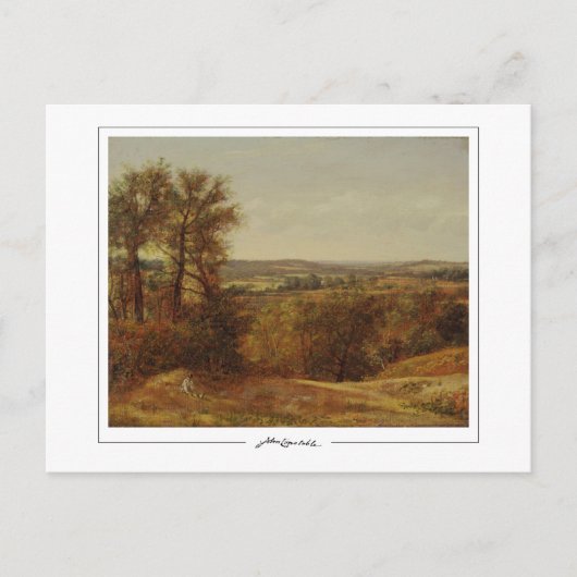 John Constable #33 - Carte postale d'art fin (Devant)