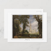 John Constable #34 - Carte postale Art (Devant / Derrière)