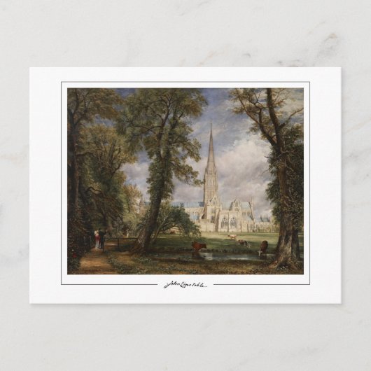 John Constable #34 - Carte postale d'art fin (Devant)