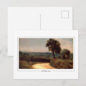 John Constable #37-2 - Carte postale d'art fin (Devant / Derrière)