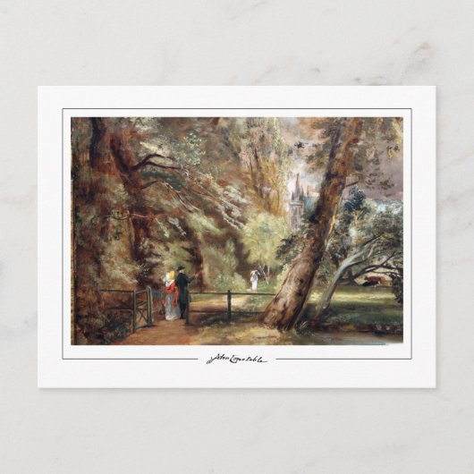 John Constable #409 - Carte postale d'art fin (Devant)