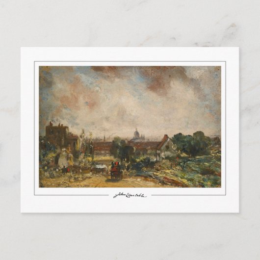 John Constable #42 - Carte postale d'art (Devant)