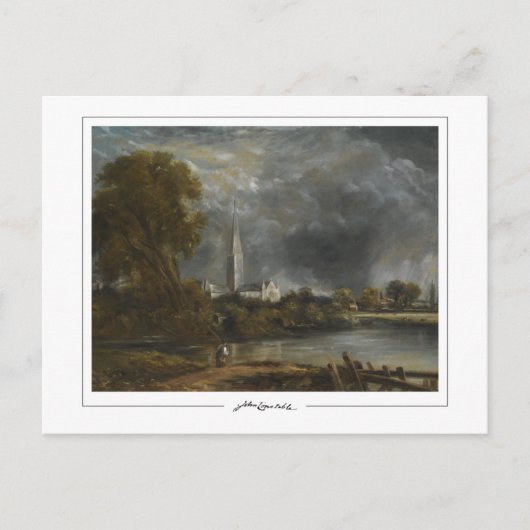John Constable #47-2 - Carte postale d'art fin (Devant)