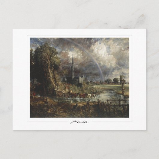 John Constable #520-2 - Carte postale d'art fin (Devant)