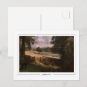 John Constable #528-2 - Kunstmatig Briefkaart (Voorkant / Achterkant)