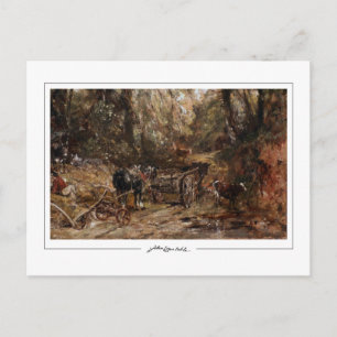 John Constable #66-2 - Carte postale d'art fin