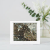John Constable #9 - Carte postale d'art fin (Debout devant)