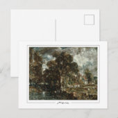 John Constable #9 - Carte postale d'art fin (Devant / Derrière)