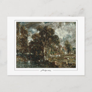 John Constable #9 - Carte postale d'art fin