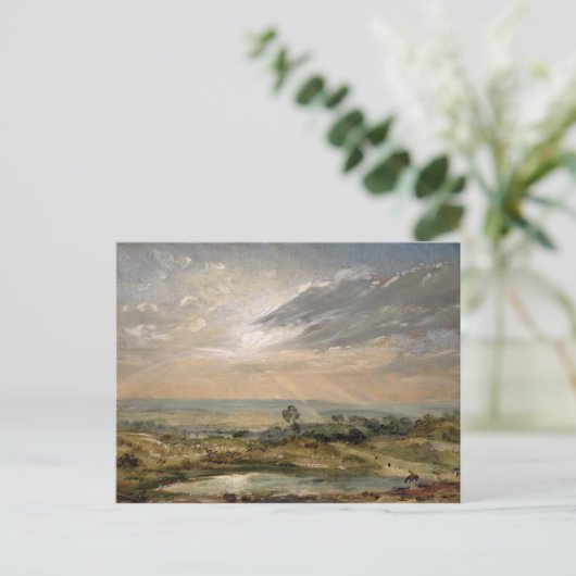 John Constable | Branch Hill Pond, Hampstead Briefkaart (Staand voorkant)