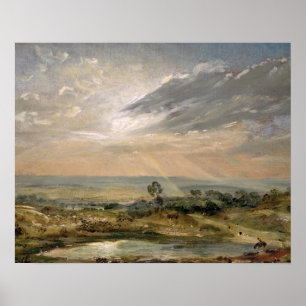 John Constable Branch Hill Pond, Hampstead Poster