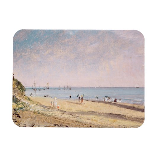 John Constable | Brighton Beach (olie op doek) Magneet (Horizontaal)