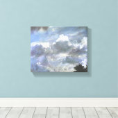 John Constable Cloud Studie Canvas Afdruk (Insitu (Houten vloer))