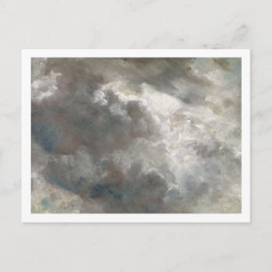 John Constable   Cloud Study, 1821 (olie op papier Briefkaart