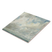 John Constable | Cloud Study, 1821 (olie op papier Tegeltje (Zijkant)