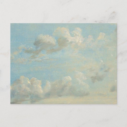 John Constable - Cloud Study Briefkaart (Voorkant)