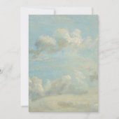 John Constable - Cloud Study Kaart (Voorkant)