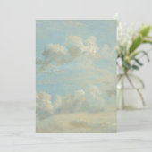 John Constable - Cloud Study Kaart (Staand voorkant)