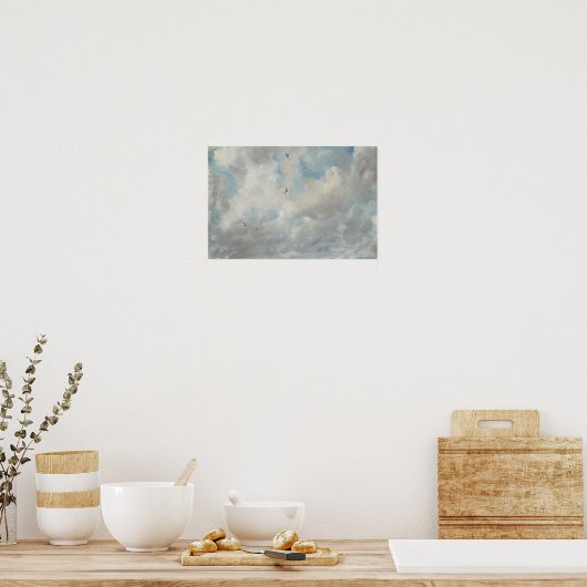 John Constable - Cloud Study Poster (Keuken)