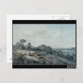 John Constable | De vallei van de Stour Briefkaart (Voorkant / Achterkant)