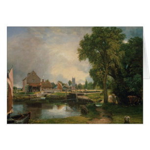 John Constable   Dedham Lock and Mill, 1820