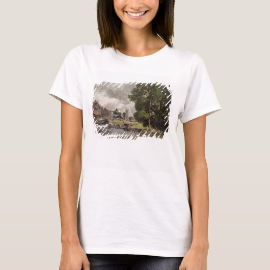 John Constable | Dedham Lock en Mill T-shirt (Voorkant)
