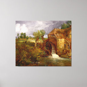 JOHN CONSTABLE Een molen in Gillingham in Dorset 1 Canvas Afdruk