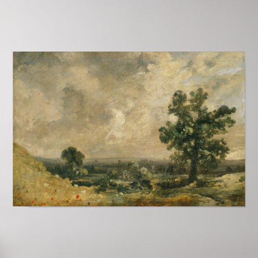 John Constable - Engels landschap Poster (Voorkant)