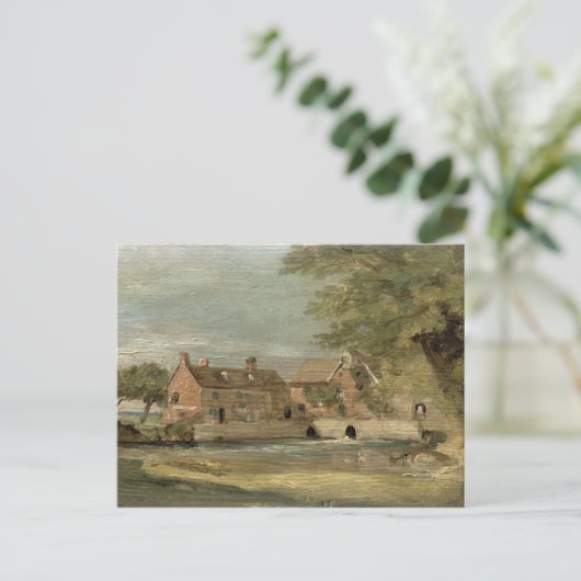 John Constable | Flatford Mill (olie op het paneel Briefkaart (Staand voorkant)