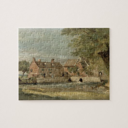John Constable | Flatford Mill (olie op het paneel Legpuzzel (Horizontaal)