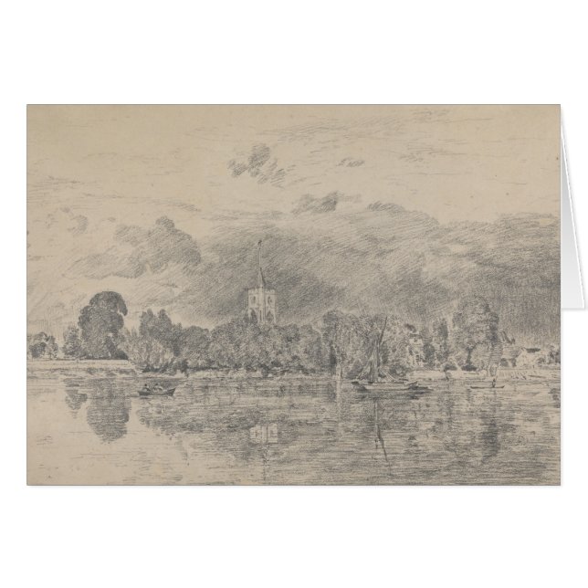 John Constable - Fulham Church (Voorkant Horizontaal)