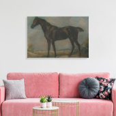 John Constable - Golding Constable's Black Riding Canvas Afdruk (Insitu (Woonkamer))
