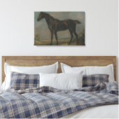 John Constable - Golding Constable's Black Riding Canvas Afdruk (Insitu (Slaapkamer))
