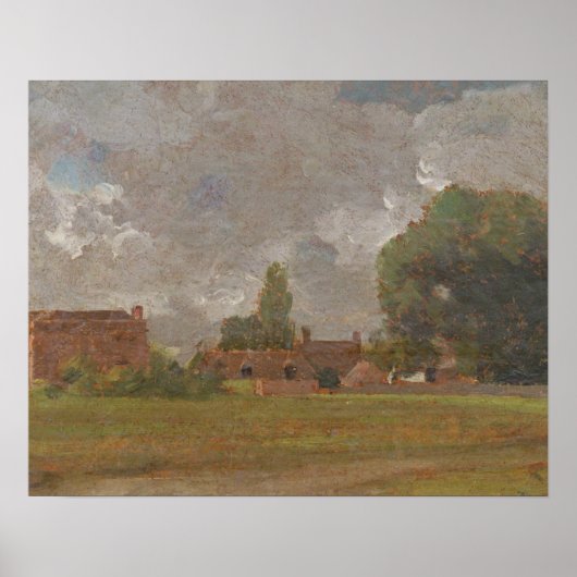 John Constable | Golding Constable's House, East B Poster (Voorkant)