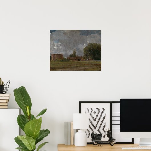 John Constable - Golding Constable's House Poster (Thuiskantoor)