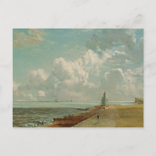 John Constable   Harwich, Laagvuurtoren en B Briefkaart