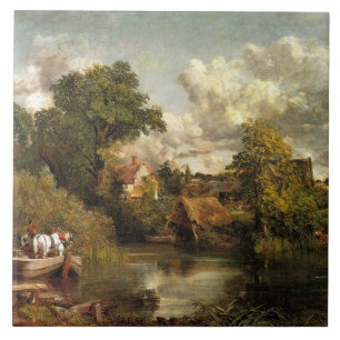 John Constable - Het Witte Paard, Tegeltje