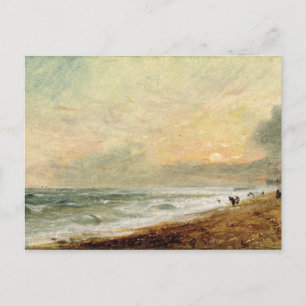 John Constable   Hove Beach, c.1824 (olie op papie Briefkaart