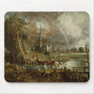 John Constable   Kathedraal van Salisbury van de Muismat