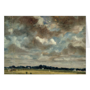 John Constable   Paysage étendu avec Clo gris